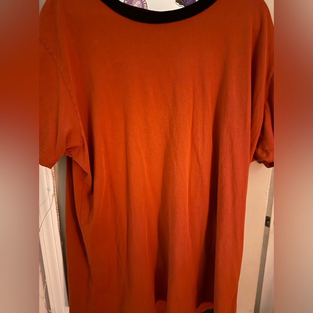 Big Bud Press Ringer Tee Burnt Orange 4x